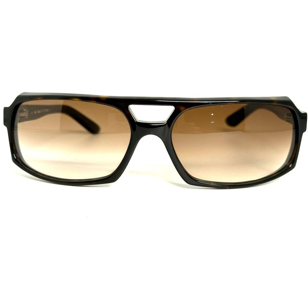 Smith Hemi TLT Sunglasses Dark Tortoise Brown Gradient Rectangular H6333 Mens